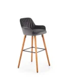 CHAIR H 93, WALNUT / DARK GRAY order